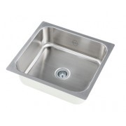 Tarja Sencilla Submontar Dexa 51 cm SOTTO 51 Acero Inoxidable
