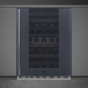 Cava de Vinos 24" (60 cm) Marca: Smeg Modelo: CVIU138RG1 Color: Neptune Gray (2025 06)