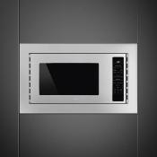 Horno de Microondas 30" (76  cm)+ TRIM Marca: SMEG Modelo: FMIU330XT1+ MTK330X Color: Acero (2025 06)