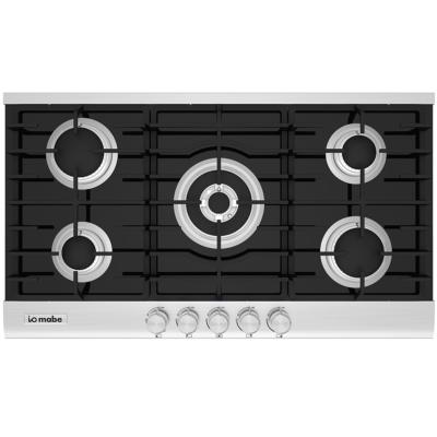 Parrilla Gas 36" (90 cm) Marca: IO Mabe Modelo: IO95BG0 Color: Negro