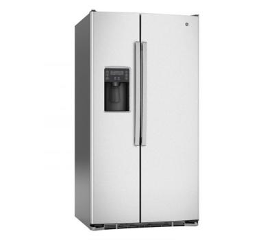 Refrigerador Duplex Side By Side 36" (90 cm) Marca: GE Modelo: GNM26AEKFSS Color: Acero Inoxidable