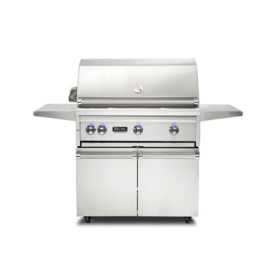 Asador de Gas con carrito de piso 36" (90 cm) Marca: Viking Modelo: VQGFS5361 Color: Acero Inoxidable ($14,512 USD) (08 2026)
