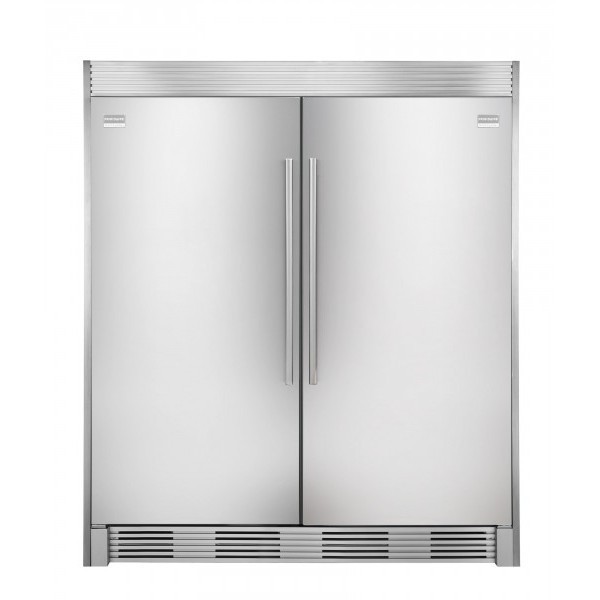 Combo Pareja Refrigerador y Congelador 19CuFt Frigidaire Pro FPRU19F8RF