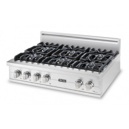 Parrilla Profesional Viking 36" /90 cm VGRT536-6B Acero Inoxidable