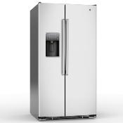 Refrigerador Side by Side 36" (90 cm) Marca: HAIER Modelo: GNM26AETFSS Color: Gris (2025 08)