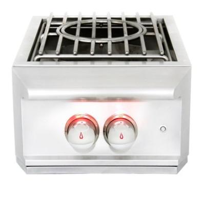 Quemador de alta potencia (side burner)  15" (38 cm) Marca: BLAZE Modelo: BLZ-PROPB-LP/NG Color: Acero Inoxidable ($3,016USD) (04 2026)