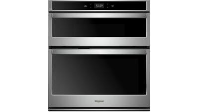 Horno Eléctrico + Microondas 30" (76 cm) Marca: Whirlpool Modelo: WOC54EC0HS Color: Acero Inoxidable