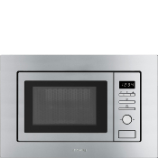 Microondas con Trim 24" (60 cm) Marca: Smeg Modelo: FMIU020X Color: Acero Inoxidable