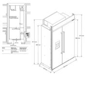 Refrigerador French Door 47" (120 cm) Marca: KitchenAid Modelo: KBSD708MSS Color: Acero Inoxidable (2025 07)