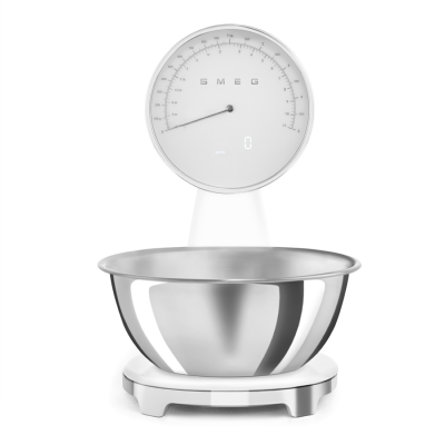 Báscula de Cocina Marca: Smeg Modelo: KSF01WHWW Color: Blanco (10 2026)