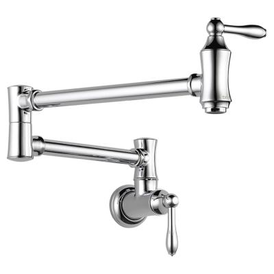 Pot Filler de Cocina para Pared Marca: Delta Modelo: 1177LF Color: Cromo ($621 USD)