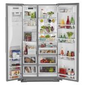 Refrigerador Duplex Side By Side Empotrable 30" (76 cm) Marca: KitchenAid Modelo: KRSC703HPS Color: Acero Inoxidable