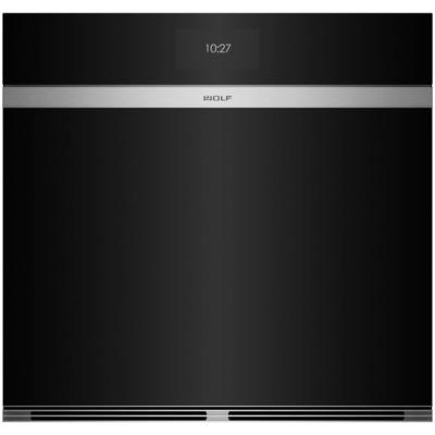 Horno Contemporáneo de la Serie M de 30" (76 cm) Marca: Wolf Modelo: SO3050CM/B Color: Vidrio Negro ($10,359 USD) (03 2026)