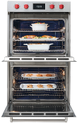 Horno doble empotrado transicional de la serie M de 30" (76 cm) Marca: Wolf Modelo: DO3050PM/S/P Color: Acero Inoxidable ($16,202 USD) (03 2026)