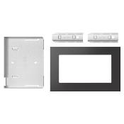 Trim para Microondas 30" (76 cm) KitchenAid Modelo: MTK1630PV Color: Black Stainless Steel (2025 07)