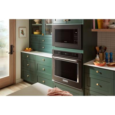 Trim para Microondas 2.2 pies cúbicos 30" (76 cm) KitchenAid Modelo: MTK2230PV Color: Acero Inoxidable Negro (2025 07)