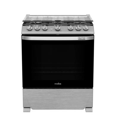 Estufa de piso 30" (76 cm) Marca: Mabe Modelo: EMH7612DTSS0 Color: Plata Mercury