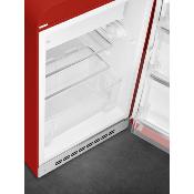 Refrigerador Top Freezer 24" (60 cm) Marca: Smeg Modelo: FAB10URRD3 Color: Rojo (09 2026)