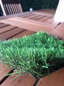 Pasto Artificial 20mm (584g/m2) Marca: Real Turf Modelo: BASIC PLUS Rollo: 2m x 25m Precio por m2