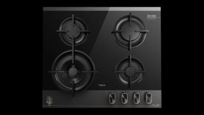 Vitrocerámica a Gas Marca: Teka Modelo:GBC 64-VGOGH Color: Negro (10 2026)