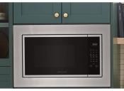 Microondas con Trim 24" (60 cm) Marca: KitchenAid Modelo: KMCS324SPS + MTK2230PZ  Color: Acero Inoxidable