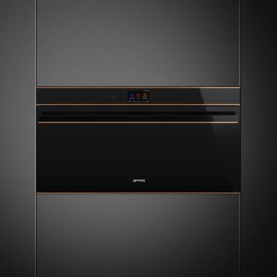 Horno Eléctrico 36" (90 cm) Marca: Smeg Modelo: SFPR9604TNR Dolce Stil Novo Color: Negro (2025 06)