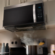 Microcampana 30" (76 cm) 1.7 ft Marca: Whirpool Modelo: WMMS3130RZ Color: Acero Inoxidable (05 2026)