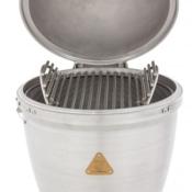 parrilla tipo kamado (carbón)  32" (80 cm) Marca: BLAZE Modelo: BLZ-4LTE3 Color: Acero Inoxidable ($4,524 USD) (04 2026)