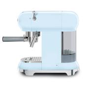 Cafetera Espresso Marca: Smeg Modelo: ECF01PBUS Color: Azul Pastel