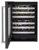 Cava de Vinos 24" (60 cm) apertura izquierda Marca: KitchenAid Modelo: KUWR314KBS Color: Negro Inoxidable (2025 09)