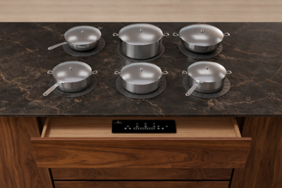 Parrilla inducción Invisible 6 Zonas de cocción 30" (90 cm) Marca: Tecnolam Modelo: MAGIC06 Instalación Bajo Cubierta (02 2026)