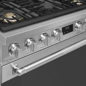 Estufa Gas Piso 36“ Marca: Smeg Modelo: SPR36UGMX Color: Acero Inoxidable (09 2026)