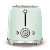 Tostador 2 Rebanadas Marca: Smeg Modelo: TSF01PGUS Color: Verde Pastel (10 2026)