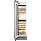 Columna de cava de vino, empotrable 61x213.3cm Marca: Smeg Modelo: WCOU24L Color: Acero Inoxidable (2025 06)
