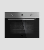 Horno a gas  Multifunción 32" (80 cm) Marca: Teka Modelo: TOTAL HSF 8240 G SS  Color: Negro (07 2026)