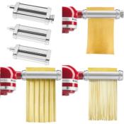 Pasta Roller & Cutter Marca: KitchenAid Modelo: KSMPRA Color: Acero Inoxidable