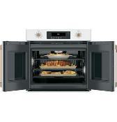 Horno Eléctrico French Door 30" (76 cm) Marca: Cafe Modelo: CTS90FP4NW2 Color: Blanco ($7,549 USD)