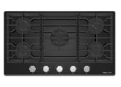 Parrilla Gas 36" (90 cm) 5 Quemadores Marca: KitchenAid Modelo: KCGG536PBL Color: Negro (2025 09)