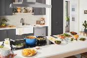 Parrilla de Inducción con sensor 36" (90 cm) Marca: KitchenAid Modelo: KCIG556JSS Color: Negro (2025 09)