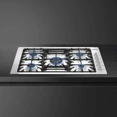 Parrilla Gas 36" (90 cm) Marca: Smeg Modelo: PGFU36X2 Color: Acero Inoxidable (2025 06)