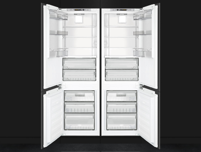 Refrigerador Pareja Panelable 48" (120 cm) Marca: Smeg Modelo: CB300U + CB300U Color: Panelable