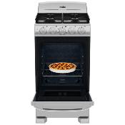 Estufa de piso 20" (51 cm) Marca: Mabe Modelo: EM5042BSIS1 Color: Acero Inoxidable
