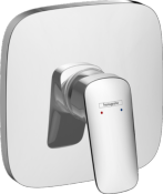 Monomando para Regadera Marca: Hansgrohe Modelo: Logis 71605000 Acabado: Cromo (07 2026) SIN CAJA