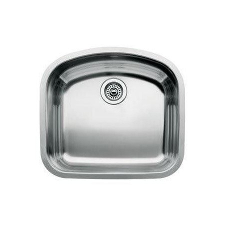 Tarja Sencilla Blanco BLANCOWAVE 440248 Acero Inoxidable