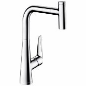 Llave Mezcladora Monomando de Cocina Hansgrohe Talis 72821000 con Extraible Acabado Cromo