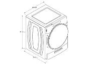 Lavadora Automática 28" (70 cm) Marca: Whirlpool Modelo: 7MWFW5605MC Color: Gris Metálico (08 2026)