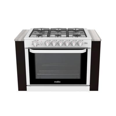 Estufa Gas 31" ( 80 cm) Marca: Mabe  Modelo: EMC80130S0 Color: Silver
