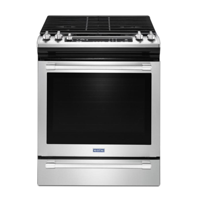 Estufa Gas 30" (76 cm) Marca: Maytag Modelo: MGS8800FZ Color: Acero Inoxidable