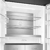 Refrigerador French Door 36" Marca: Smeg Modelo: FQI60KDMX Color: Negro Inoxidable (09 2026)