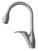 Mezcladora Monomando Extraíble Marca: Eclipse Modelo: KS 3030 Color: Acero Inoxidable ($431 USD)